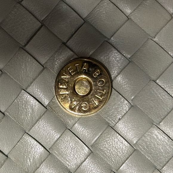 Bottega Veneta Light Sage Intrecciato Top Handle Crossbody Bag - Picture 14 of 16